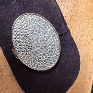 Swanky Glam Bling Rhinestone  Purse Hand mirror NWT